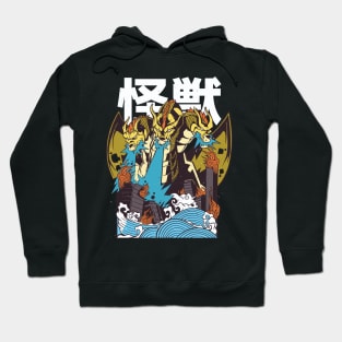 King Ghidorah Japanese Creature Hoodie